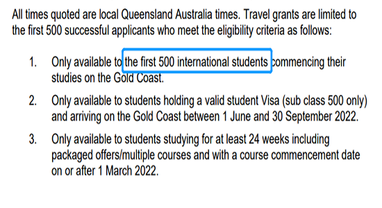 回澳就给$500航班补助?附国际学生入境DPD填写标准
