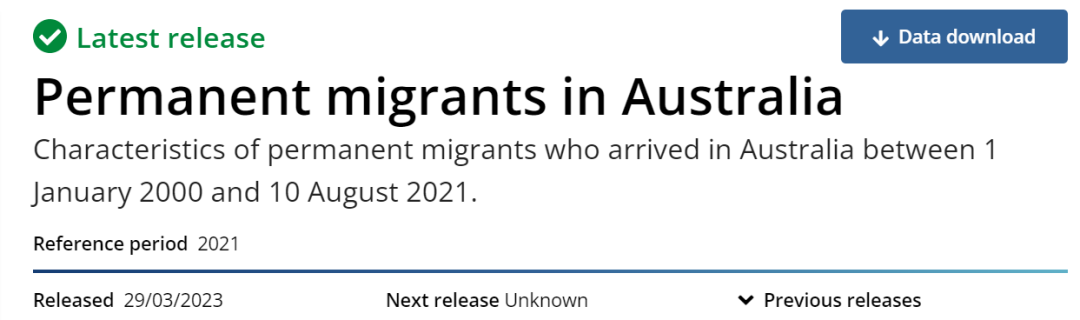永久移民分析报告重磅！澳洲发布永久移民报告！